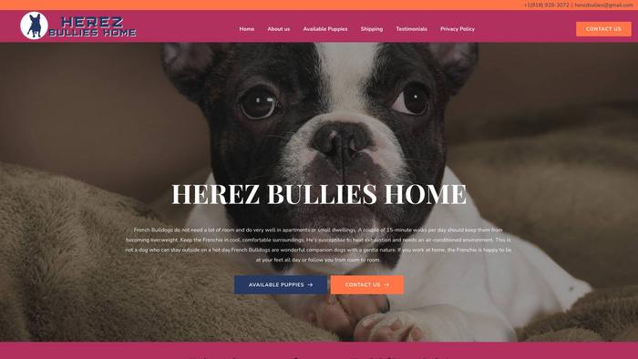 Herezbullies.com - French Bulldog Puppy Scam Review