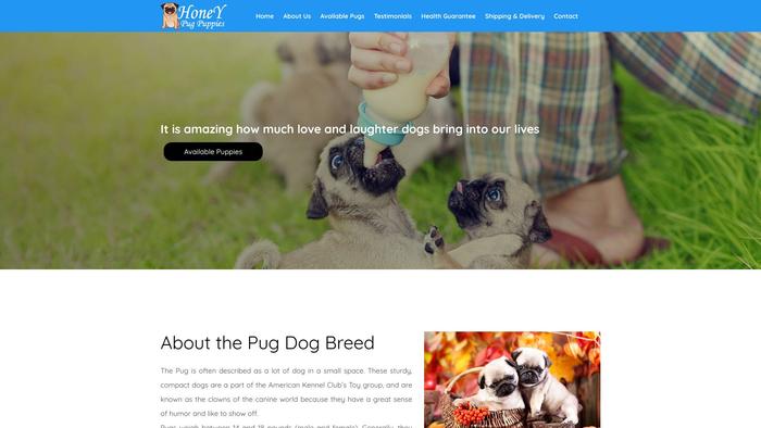 Honeypugpuppies.com - Pug Puppy Scam Review