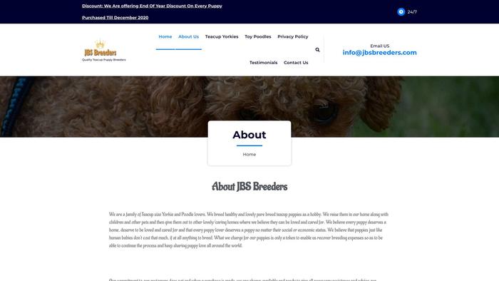 Jbsbreeders.com - Yorkshire Terrier Puppy Scam Review