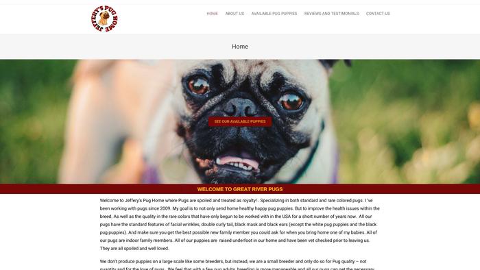 Jefferypughome.com - Pug Puppy Scam Review