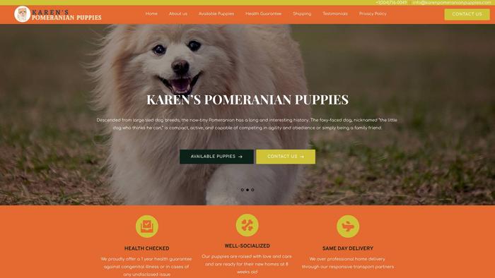 Karenpomeranianpuppies.com - Pomeranian Puppy Scam Review