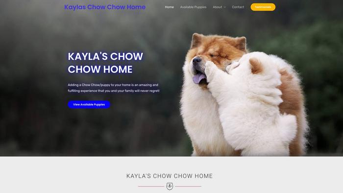 Kaylaschowchowhome.com - Chowchow Puppy Scam Review