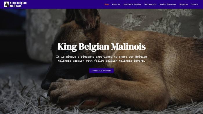 Kingbelgianmalinois.com - Saint Bernard Puppy Scam Review