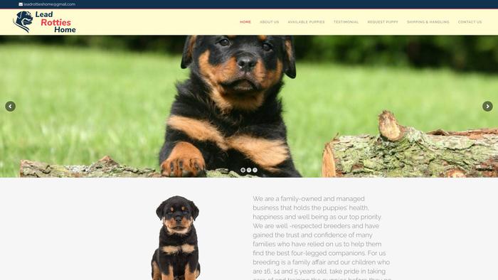 Leadrottieshome.com - Rottweiler Puppy Scam Review