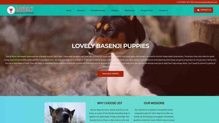 Lovelybasenjipuppies.com - Basenji Puppy Scam Review