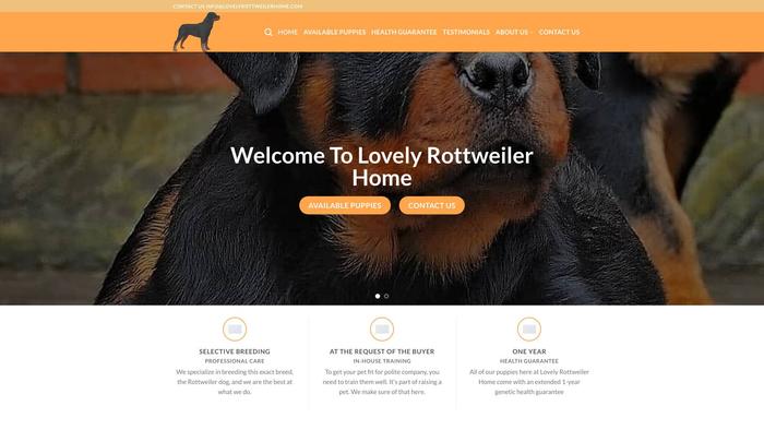 Lovelyrottweilerhome.com - Rottweiler Puppy Scam Review