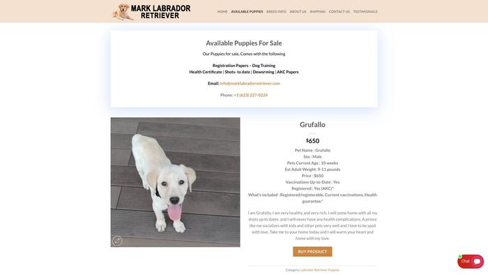 Marklabradorretriever.com - Golden Retriever Puppy Scam Review