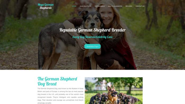 Megagermanshepherds.com - Germanshepherd Puppy Scam Review