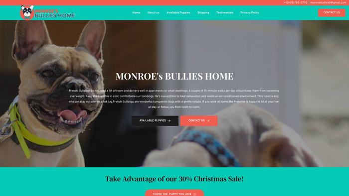 Monroebullies.com - French Bulldog Puppy Scam Review