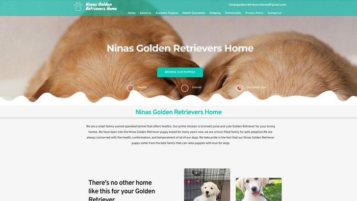 Ninasgoldenretrievershome.com - Golden Retriever Puppy Scam Review