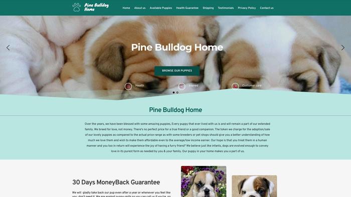 Pinebulldoghome.com - Bulldog Puppy Scam Review