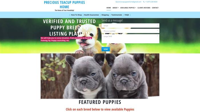 Preciouspupspets.com - French Bulldog Puppy Scam Review