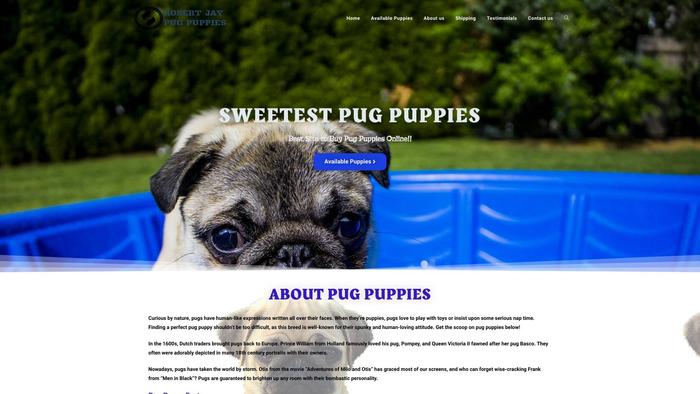 Robertjaypugpuppies.com - Pug Puppy Scam Review