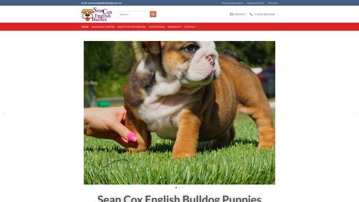 Seancoxenglishbullies.com - English Bulldog Puppy Scam Review