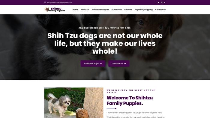 Shihtzufamilypuppies.com - Shihtzu Puppy Scam Review