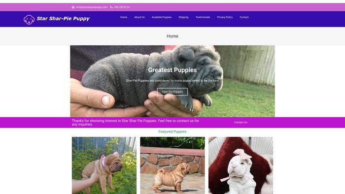 Starsharpeipuppy.com - Sharpei Puppy Scam Review