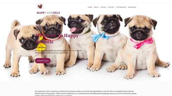 Thehappykennel.com - Pug Puppy Scam Review