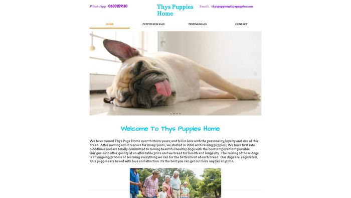 Thyspuppies.com - Pug Puppy Scam Review