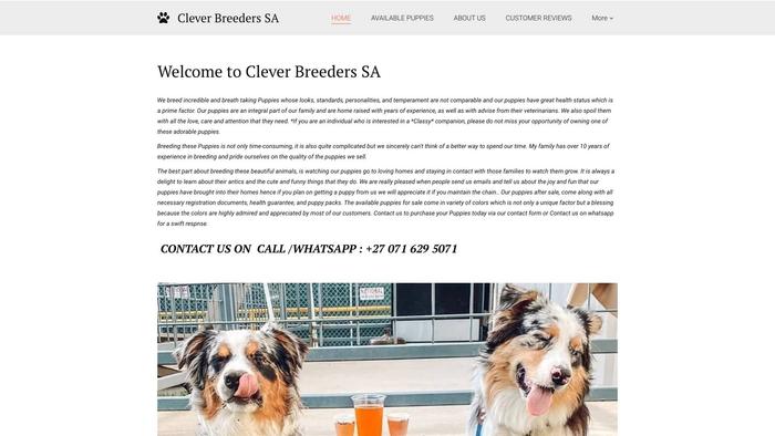 Cleverbreederssa.com - Pug Puppy Scam Review