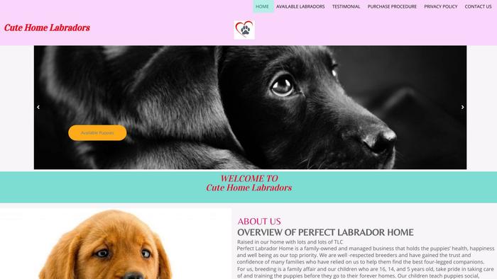 Cutelabradorhome.us - Labrador Puppy Scam Review