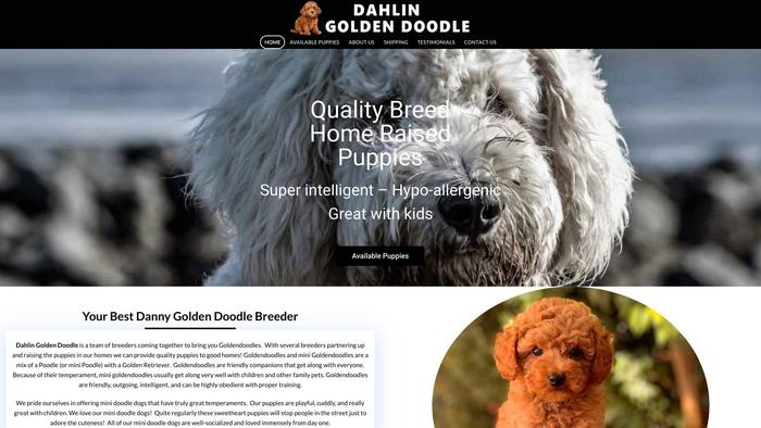 Dahlingoldendoodle.com - Golden Doodle Puppy Scam Review