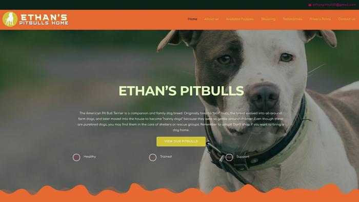 Ethanpitbull.com - Pit Bull Puppy Scam Review