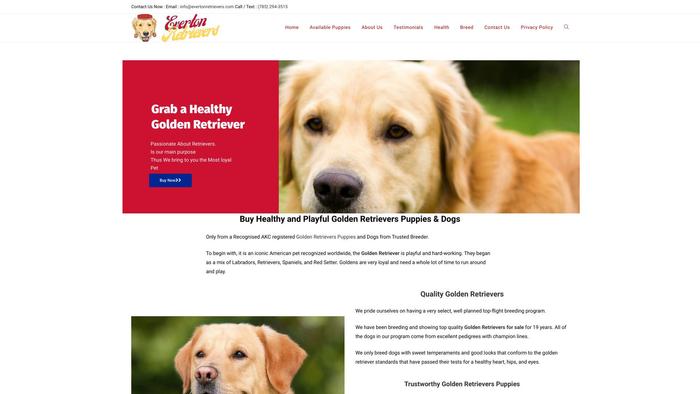 Evertonretrievers.com - Golden Retriever Puppy Scam Review