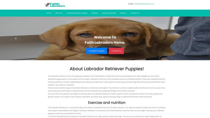 Faithlabradors.com - Labrador Puppy Scam Review