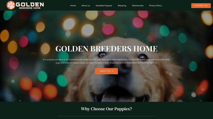 Goldenbreedershome.com - Golden Doodle Puppy Scam Review