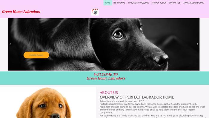 Greenhomelabrador.us - Labrador Puppy Scam Review