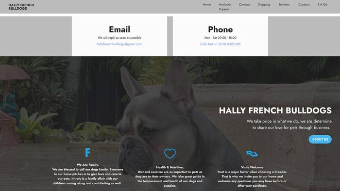 Hallyfrenchies.com - French Bulldog Puppy Scam Review