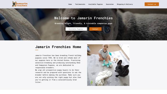 Jamarinfrenchies.com - French Bulldog Puppy Scam Review