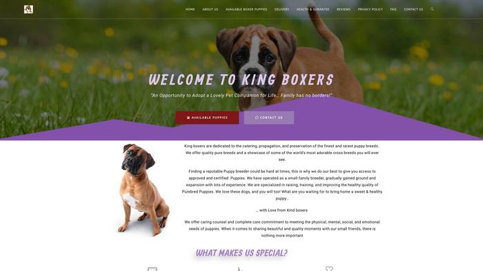 Kingboxerspups.com - Boxer Puppy Scam Review