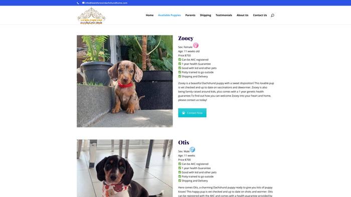 Lewisforeverdachshundhome.com - Dachshund Puppy Scam Review