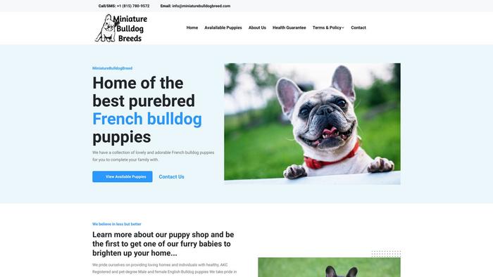 Miniaturebulldogbreed.com - Bulldog Puppy Scam Review