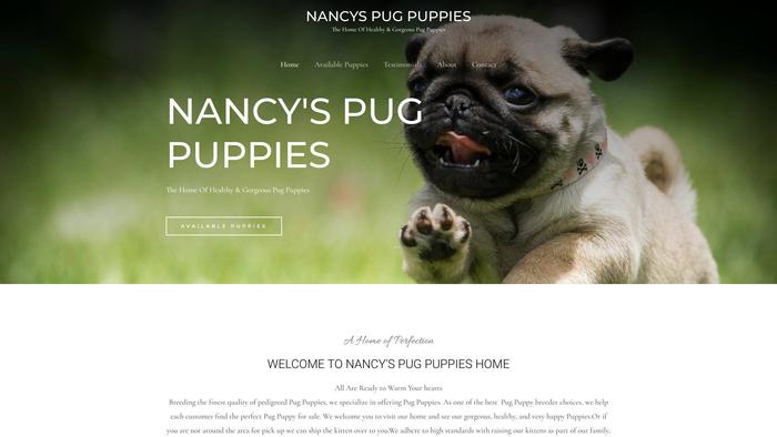 Nancyspugpuppies.com - Pug Puppy Scam Review