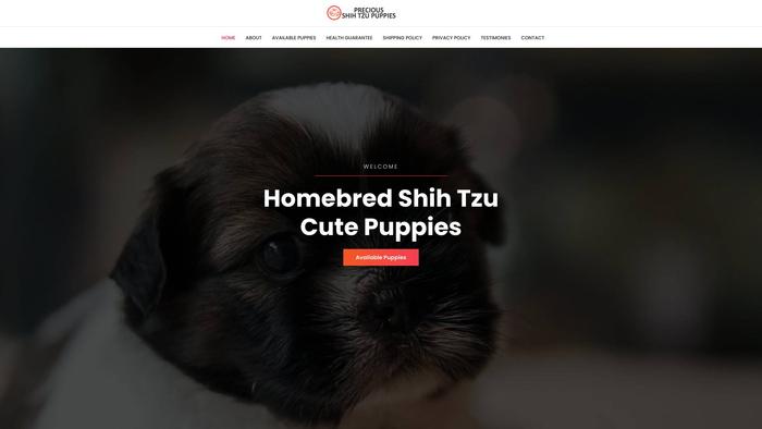 Preciousshihtzupuppies.online - Shihtzu Puppy Scam Review