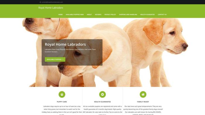 Royalthomelabradors.com - Labrador Puppy Scam Review