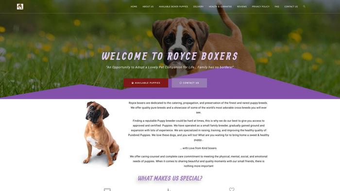 Royceboxerspups.com - Boxer Puppy Scam Review