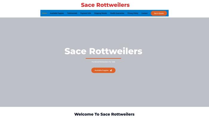 Sacerottweilers.com - Rottweiler Puppy Scam Review