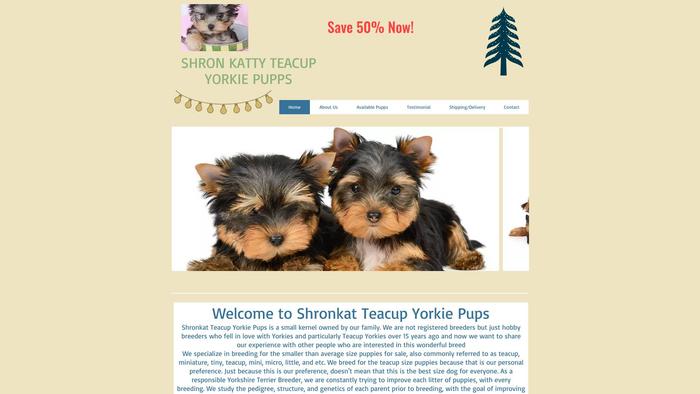 Shronkatyteacupyorkie.com - Yorkshire Terrier Puppy Scam Review