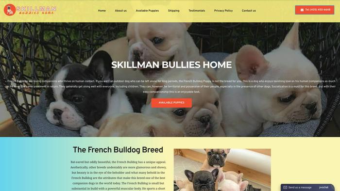 Skillmanbullies.com - English Bulldog Puppy Scam Review