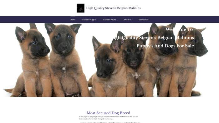 Stevenbelgianmalinos.com - Germanshepherd Puppy Scam Review