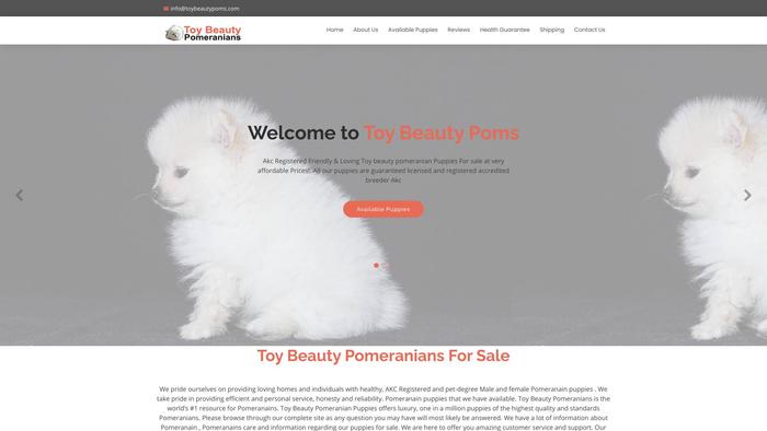 Toybeautypoms.com - Pomeranian Puppy Scam Review