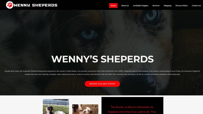 Wennysheperds.com - Germanshepherd Puppy Scam Review