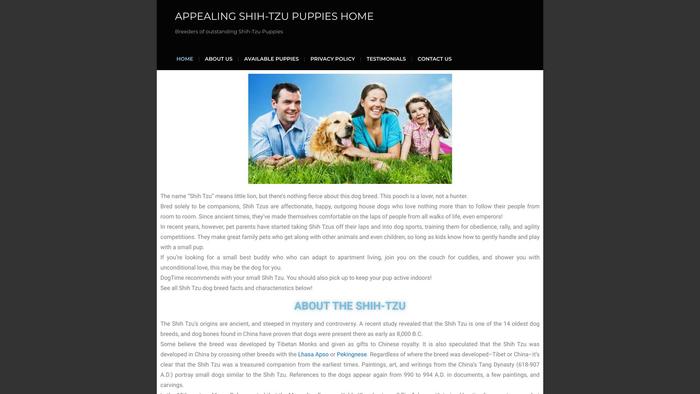 Appealingshihtzu.com - Shihtzu Puppy Scam Review