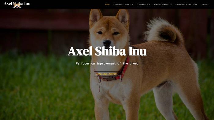 Axelshibainu.com - Shibhainu Puppy Scam Review