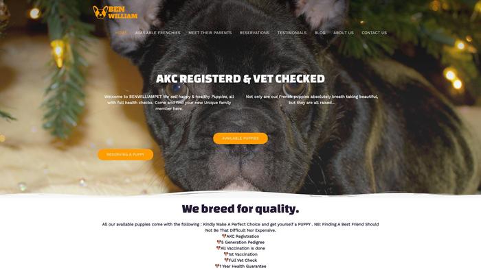 Benwilliampet.com - French Bulldog Puppy Scam Review