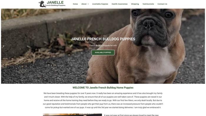 Bestjanellefrenchieshome.com - French Bulldog Puppy Scam Review