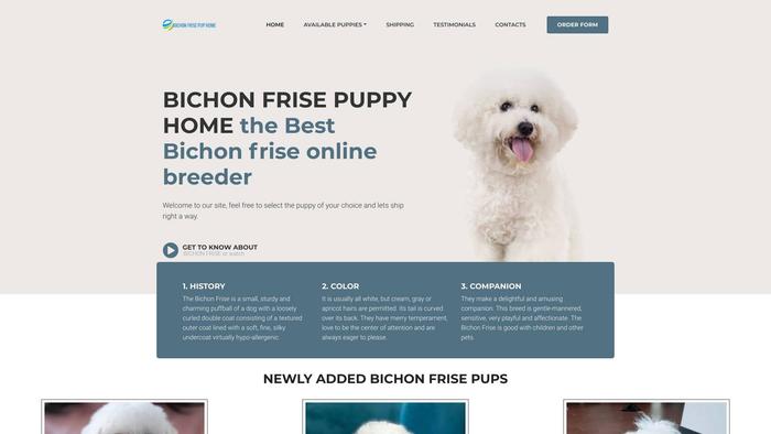 Bichonfrisespuphome.com - Bichon Frise Puppy Scam Review